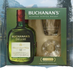 Buchanan'S 15 Year Old Scotch Whisky Gift Set 750ml