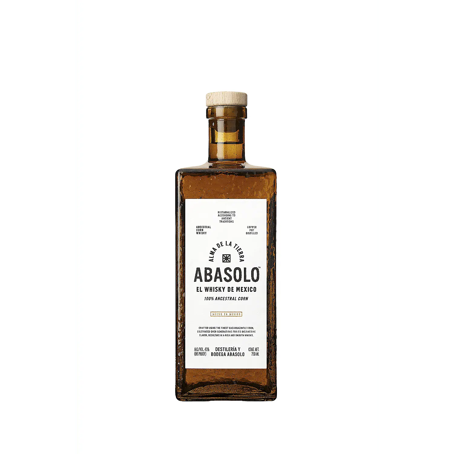 Abasolo Corn Whisky Alma De La Tierra 86 750ml Abasolo