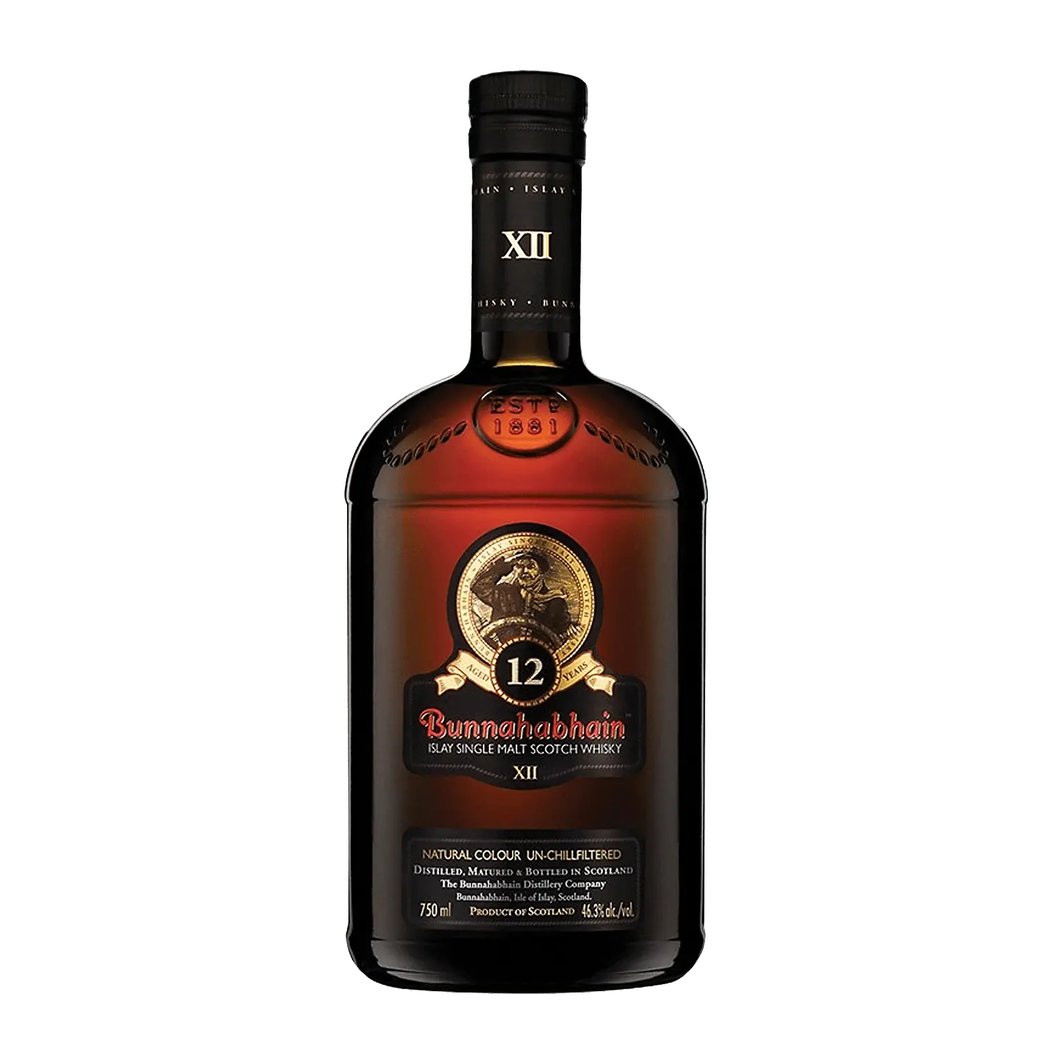 Bunnahabhain Single Malt Scotch 12 Yr 92.6 750ml Bunnahabhain