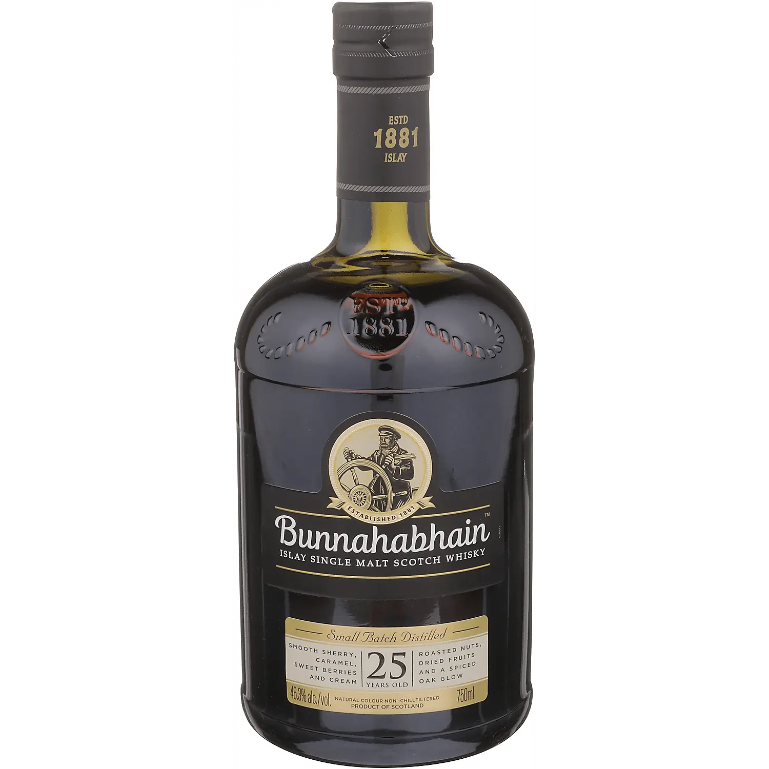 Bunnahabhain Single Malt Scotch Small Batch 25 Yr 92.6 750ml Bunnahabhain