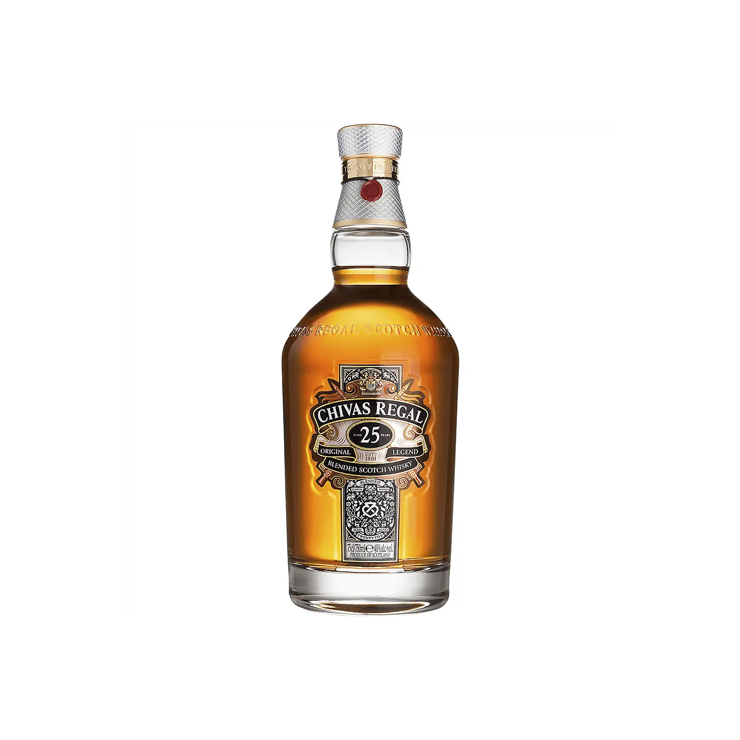 Chivas Regal Blended Scotch Original 25 Yr 80 With Carton 750ml Chivas Regal