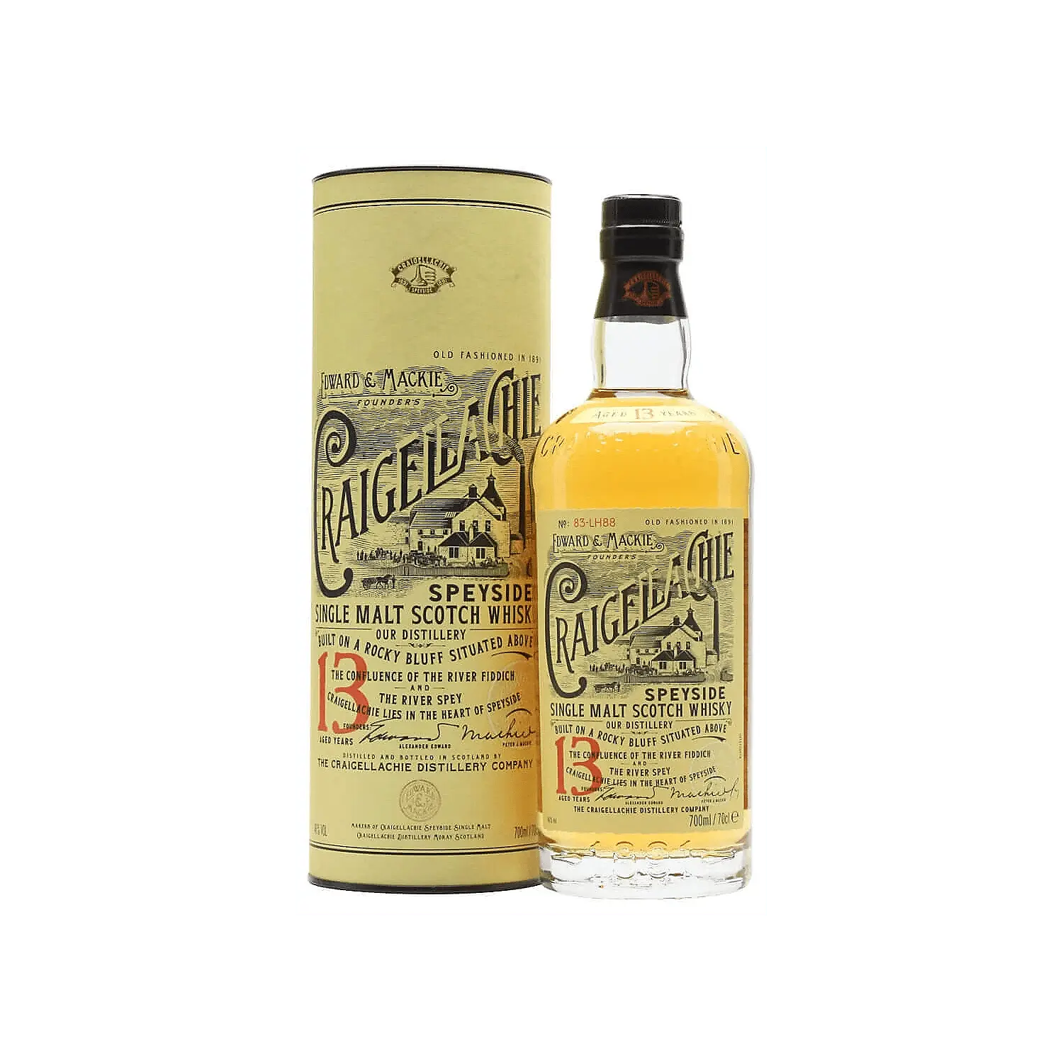 Craigellachie Single Malt Scotch Whiskey Bas-Armagnac Barrels 13 Yr 92 750ml Craigellachie