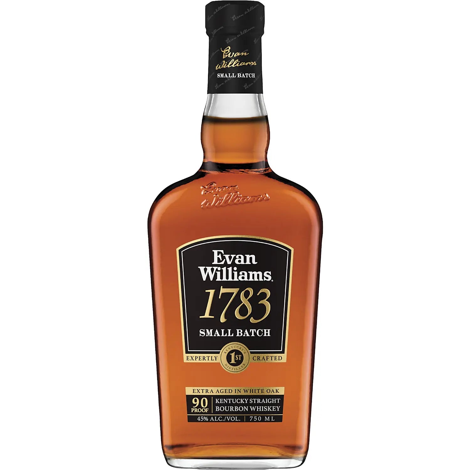 Evan Williams Straight Bourbon 1783 Small Batch 90 750ml Evan Williams