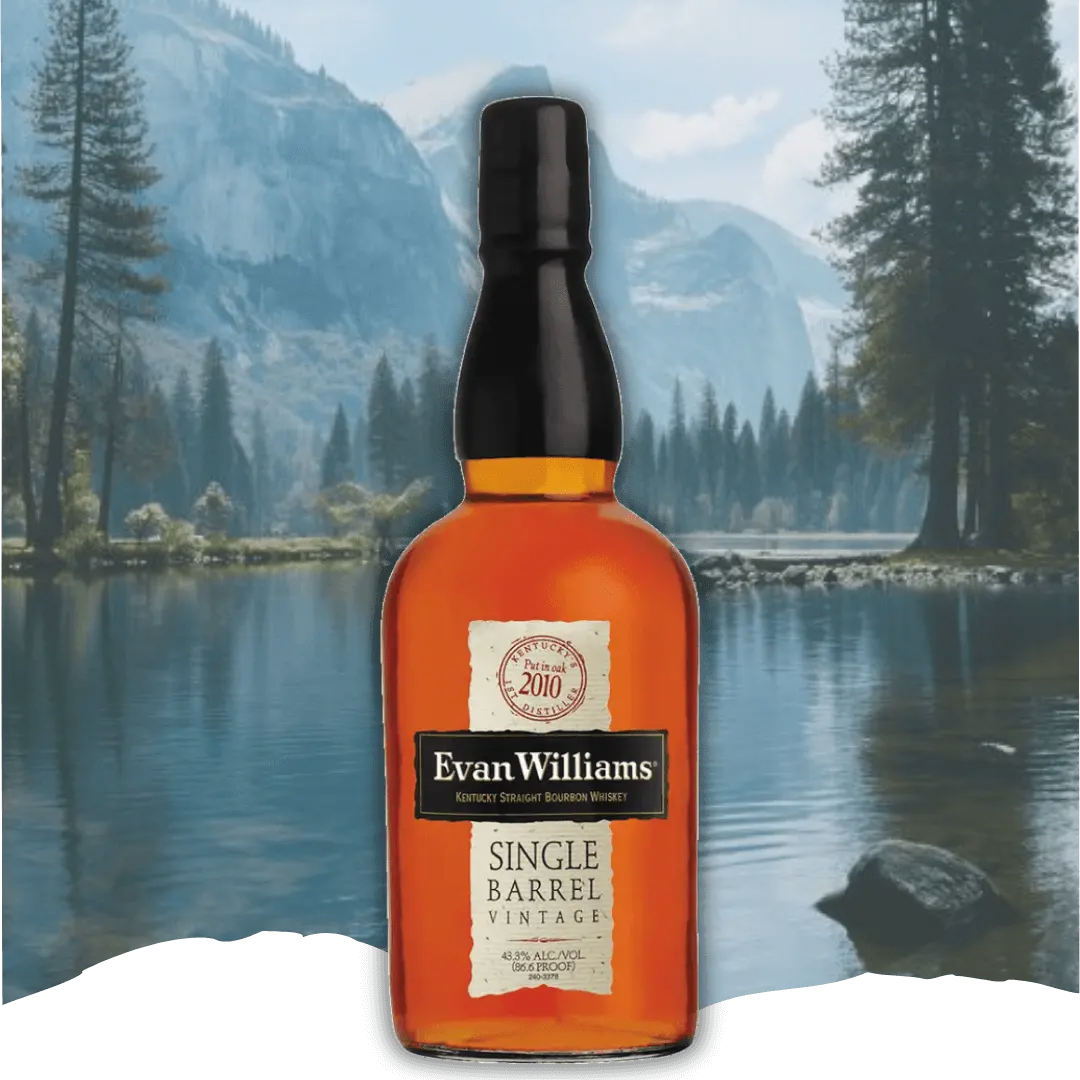 Evan Williams Straight Bourbon Single Barrel 86.6 750ml.