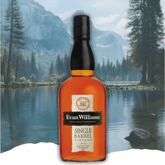 Evan Williams Straight Bourbon Single Barrel 86.6 750ml.