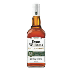 Evan Williams Straight Bourbon White Label Bottled In Bond 100 750ml Evan Williams