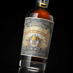 World Whiskey Society 10 Years Old Straight Bourbon Whiskey finished in Peated Barrel 750ml