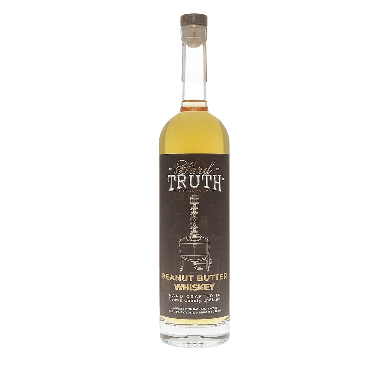 Hard Truth Distilling Co. Peanut Butter Whiskey 70 750ml Hard Truth