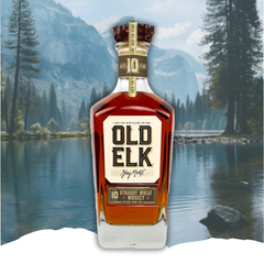 Old Elk Straight Wheat Whiskey 10 Year 110 Proof 750ml