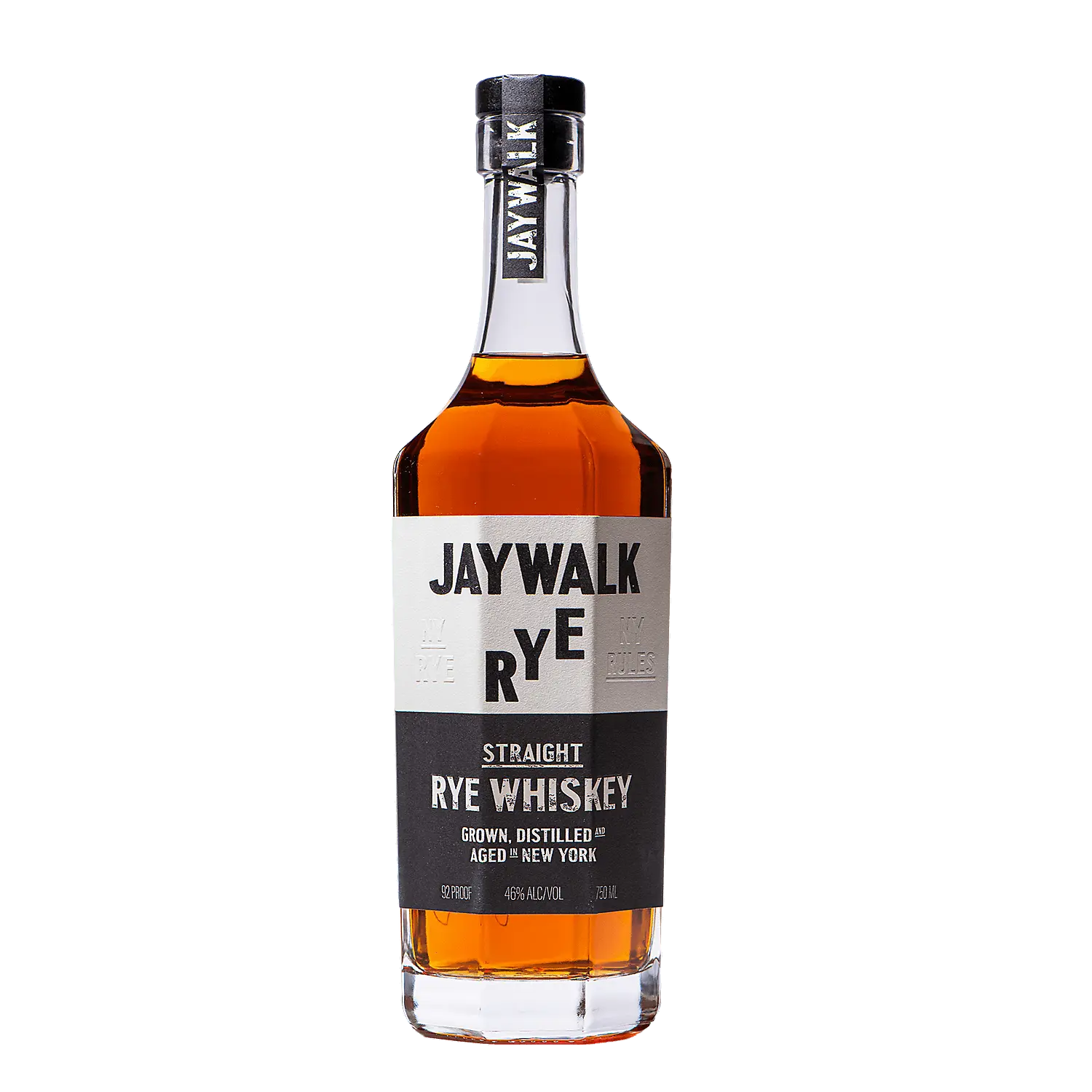 Jaywalk Straight Rye Whiskey 92 750ml Jaywalk