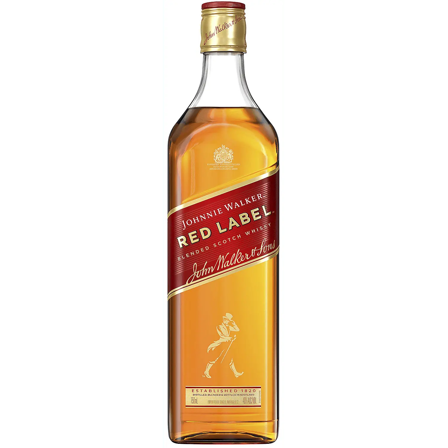 Johnnie Walker Blended Scotch Red Label 80 750ml Johnnie Walker