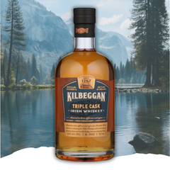 Kilbeggan Blended Irish Whiskey Triple Cask 86 Proof 750ml