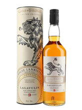 Lagavulin 9 Years Game Of Thrones House Lannister Single Malt Scotch Whisky 750ml