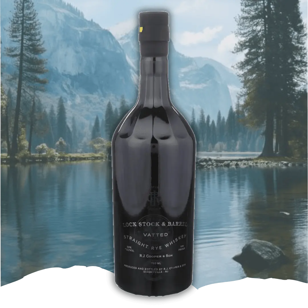 Lock Stock & Barrel Straight Rye Whiskey Private Selection 21 Yr 111 Black Box 750ml Lock Stock & Barrel