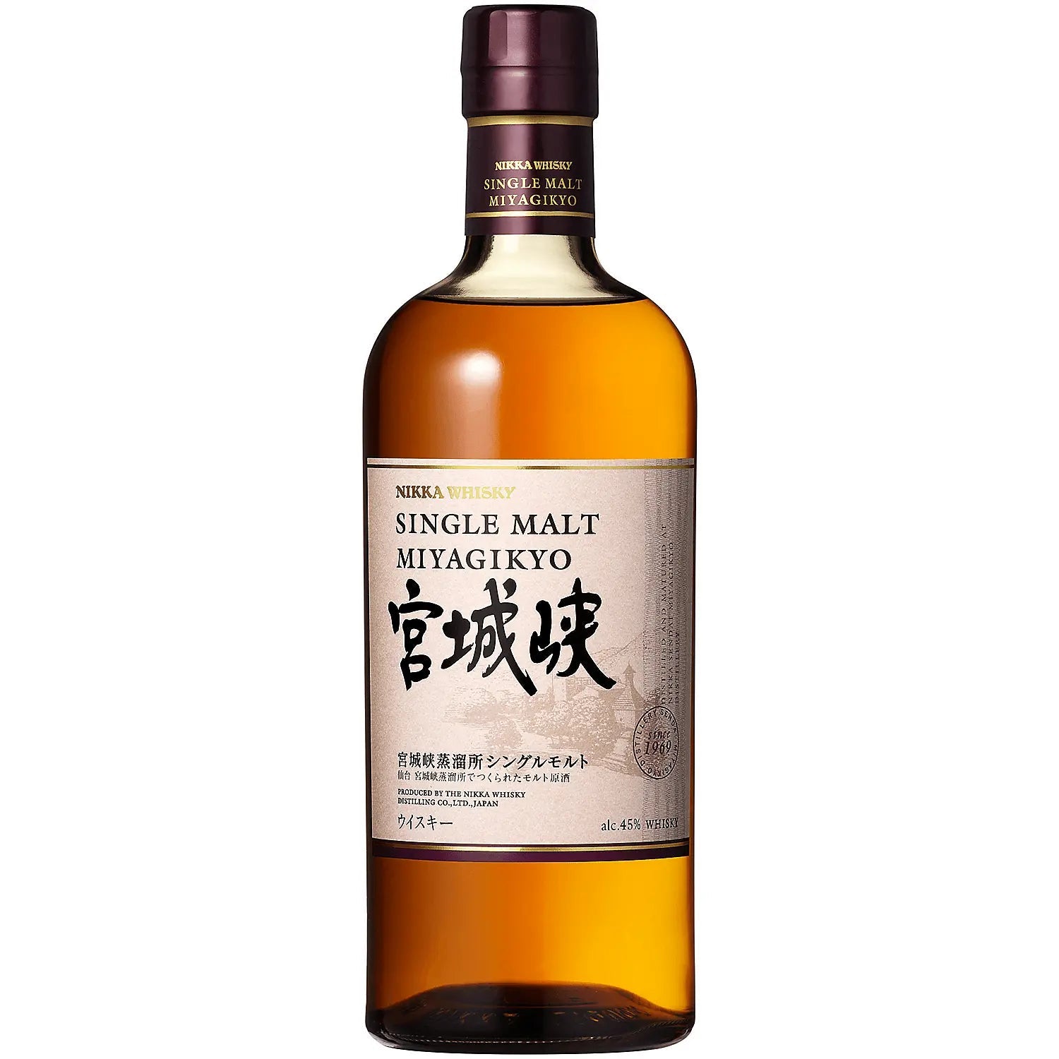 Nikka Single Malt Whisky Miyagikyo 90 750ml Nikka