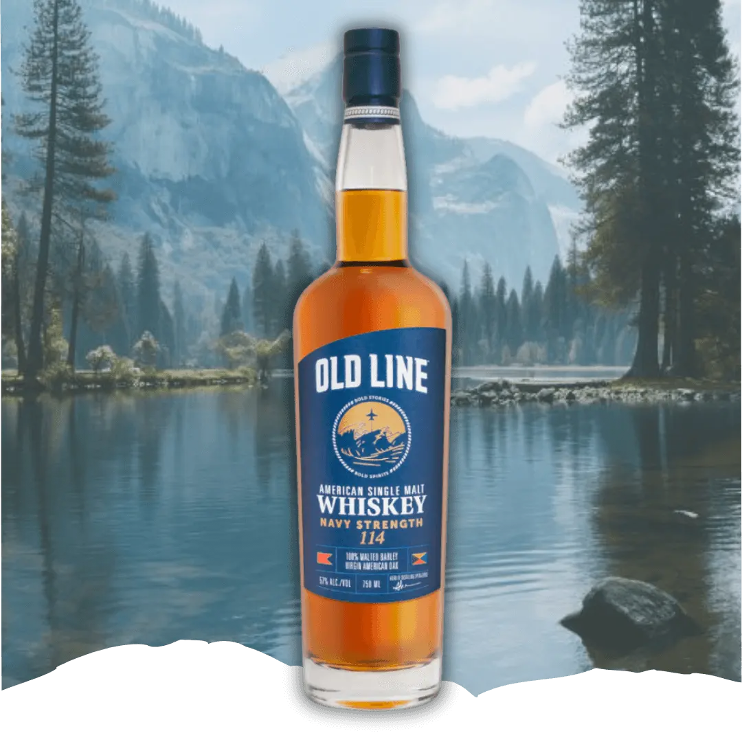Old Line American Single Malt Whiskey Navy Strength 114 750ml Old Line