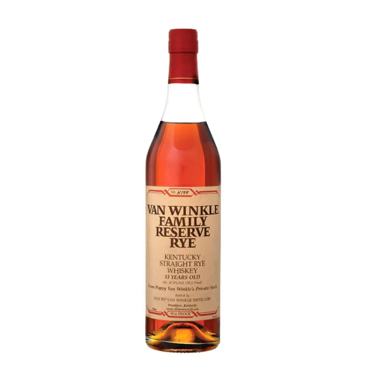 Pappy Van Winkle 13 Year Rye 2016 750ml.
