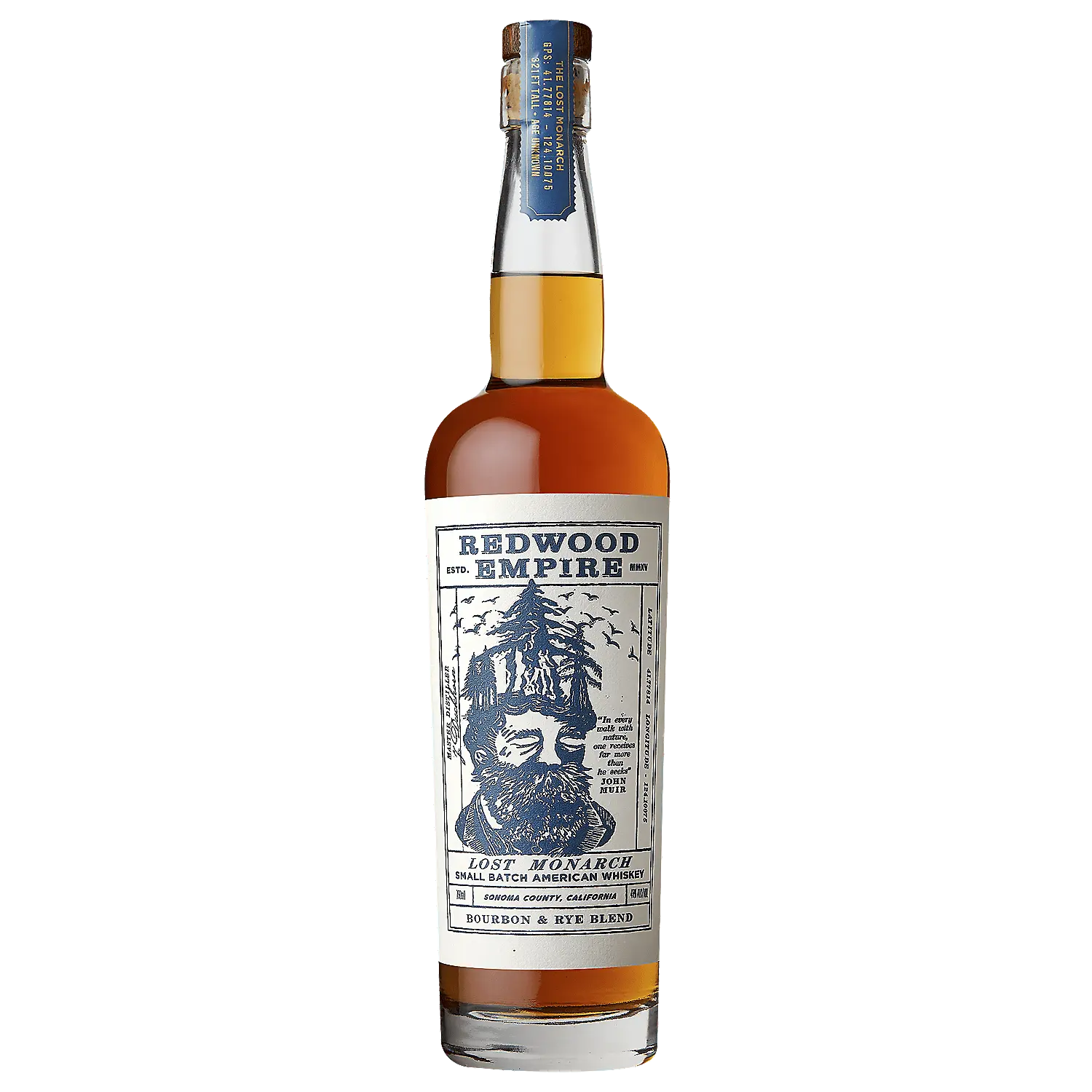 Redwood Empire Blended American Whiskey Lost Monarch 90 750ml Redwood Empire