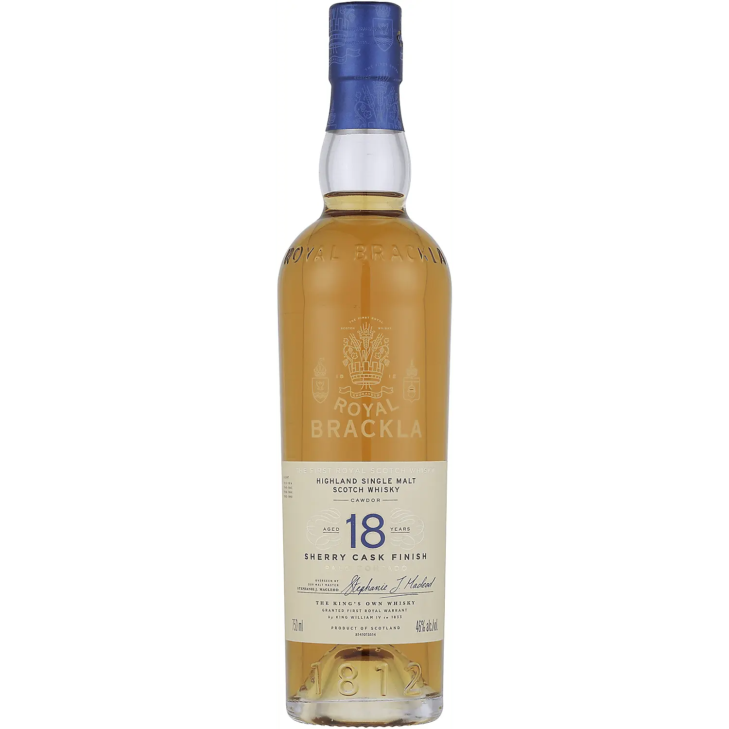 Royal Brackla Single Malt Scotch Cawdor Estate 18 Yr 92 750ml Royal Brackla