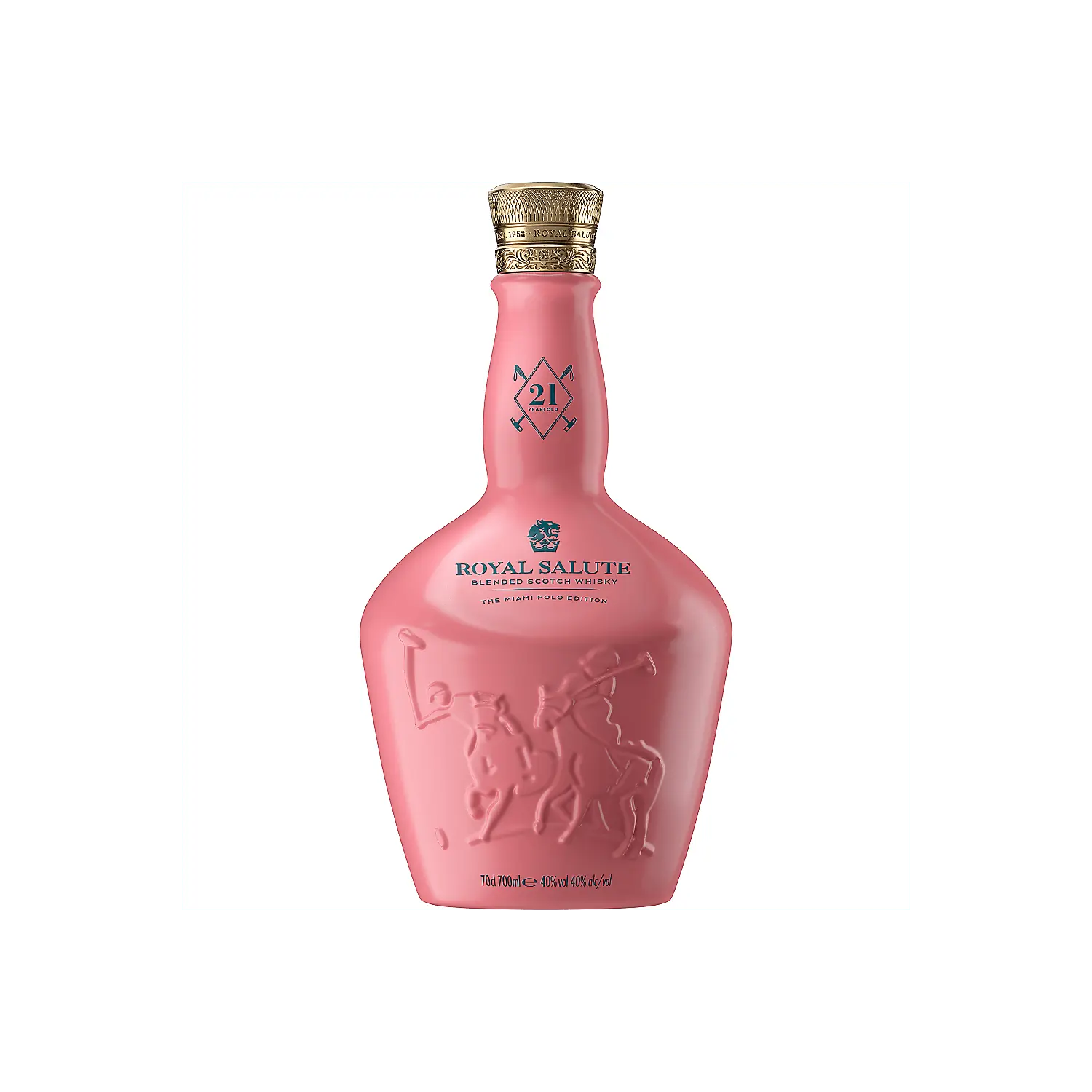 Royal Salute Blended Scotch The Miami Polo Edition 21 Yr 80 700ml.