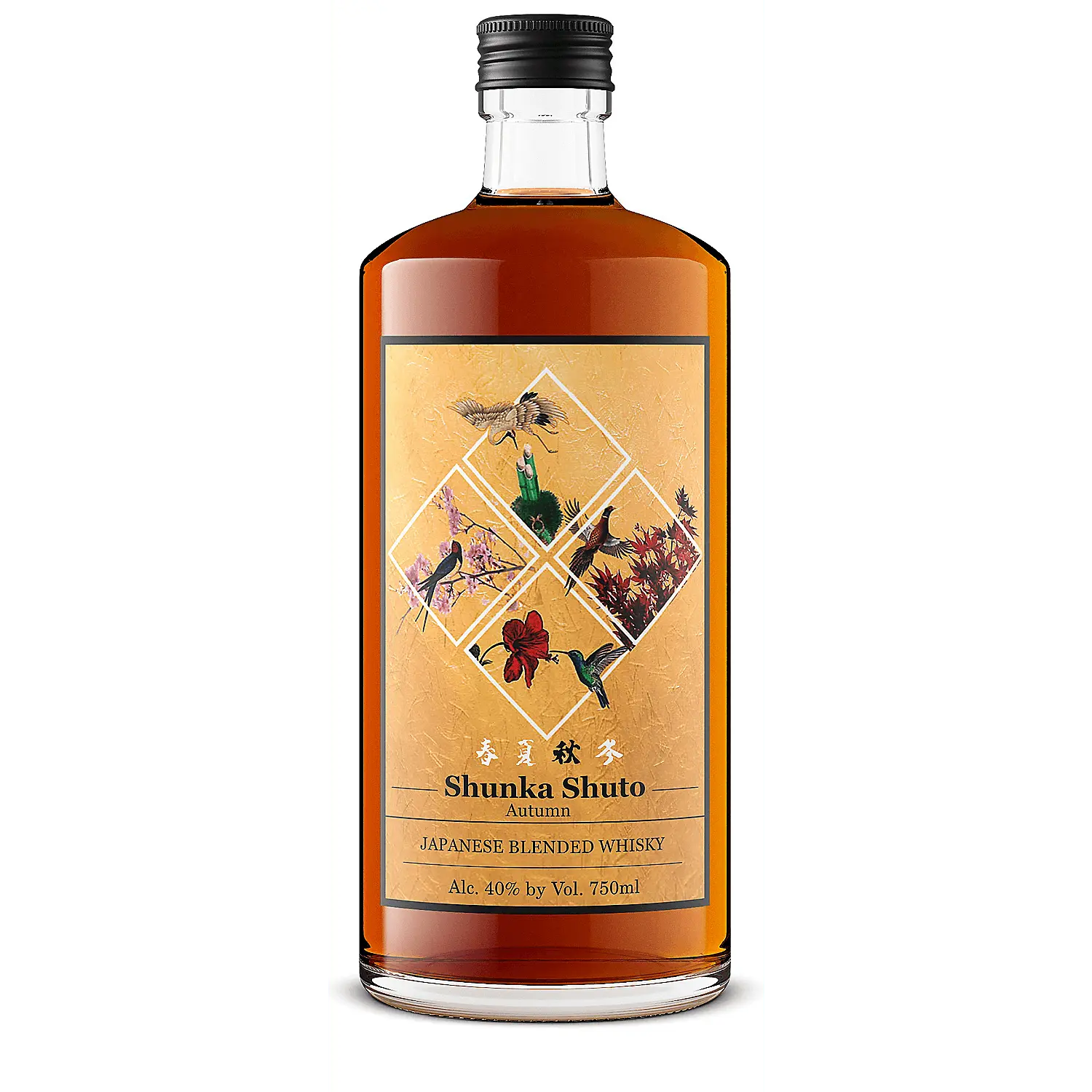 Shunka Shuto Whiskey Japanese Blended Whisky 80 750ml Shunka Shuto