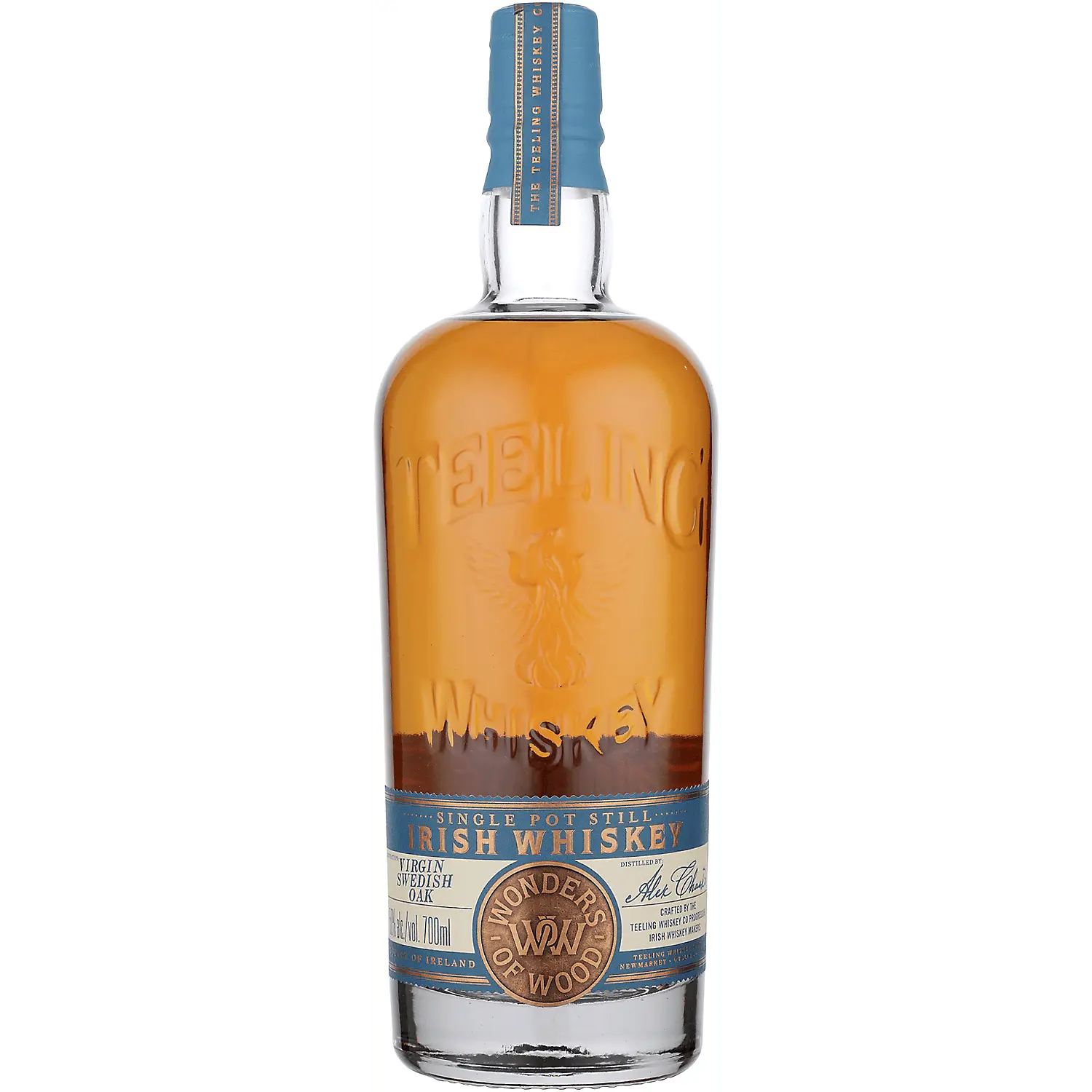 Teeling Single Pot Still Irish Whiskey Wonders Of Wood Virgin Swedish Oak 100 700ml Teeling