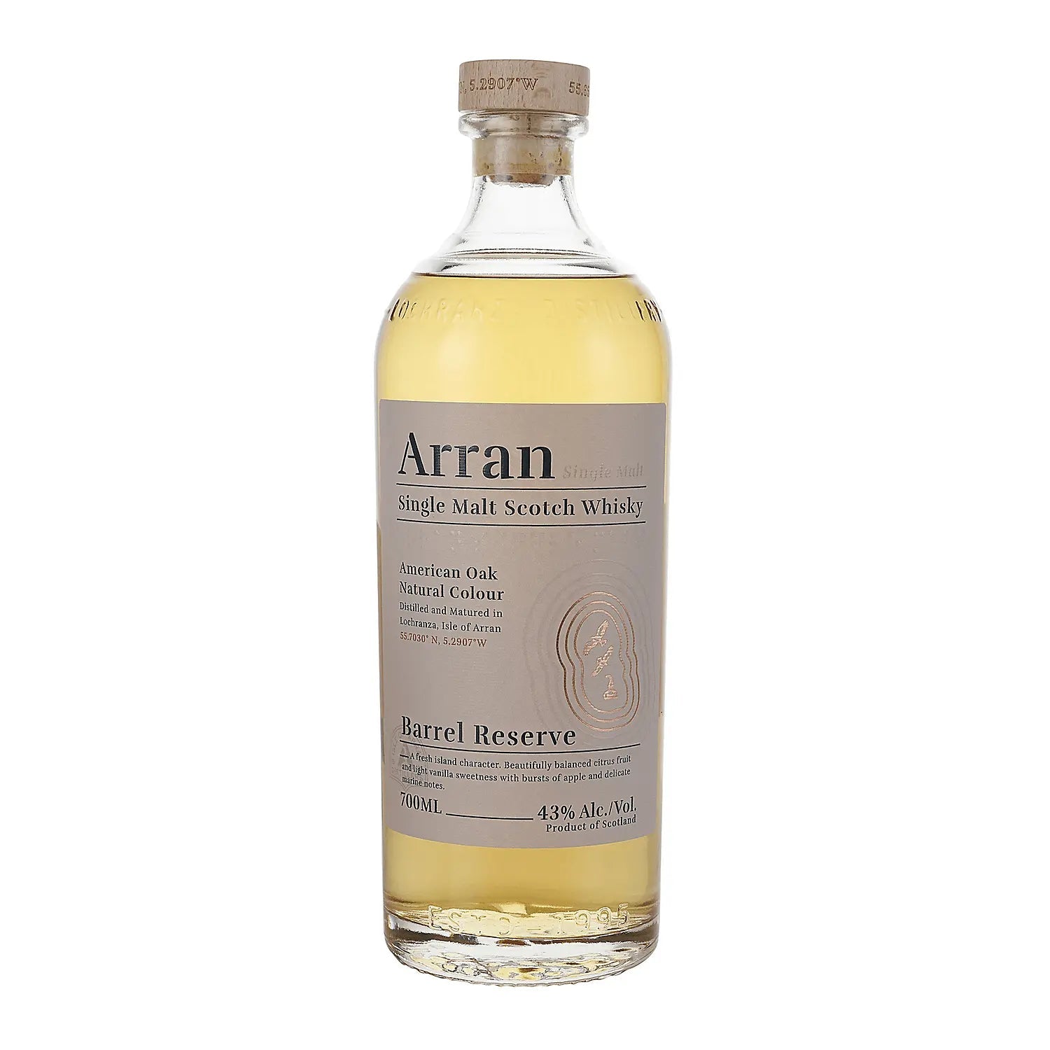 The Arran Malt Single Malt Scotch Barrel Reserve 86 700ml The Arran Malt