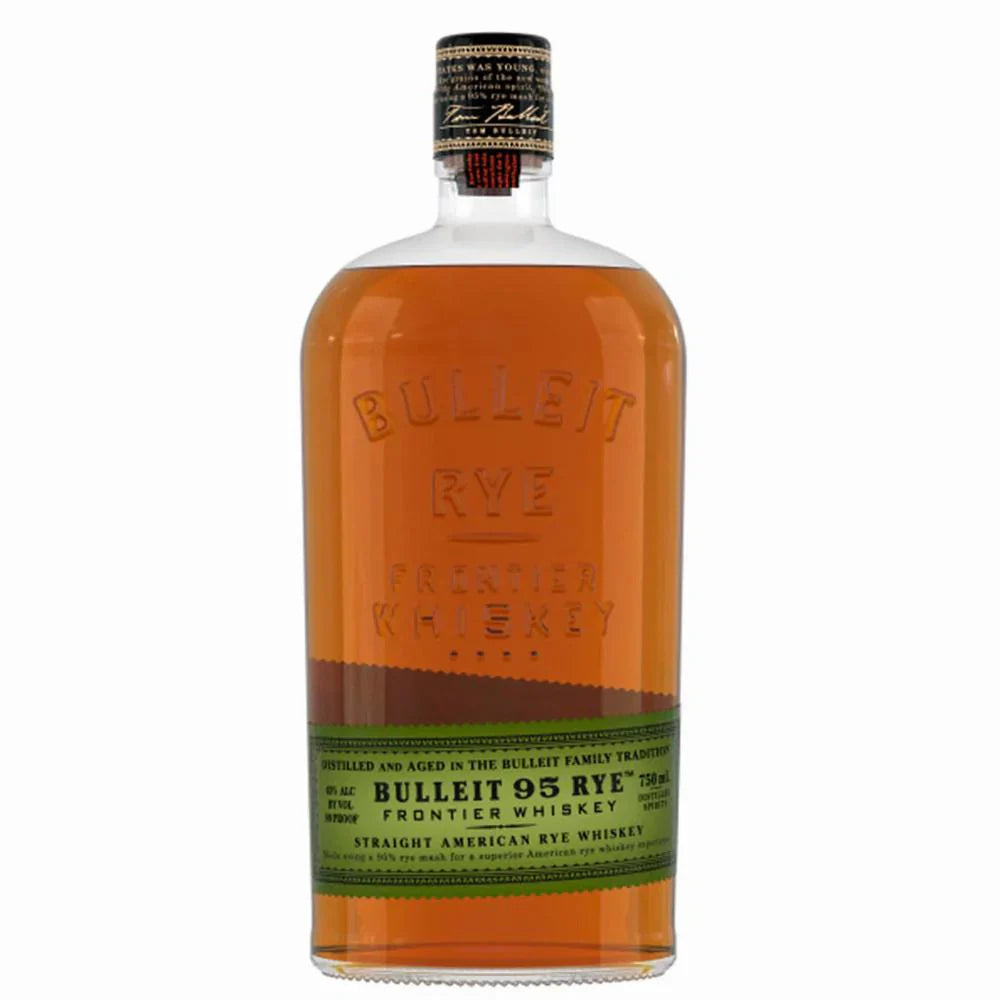 Bulleit Straight Rye Whiskey 95 Proof 750ml