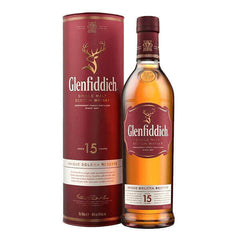 Glenfiddich 15 Year Old Single Malt Scotch Whisky 750ml
