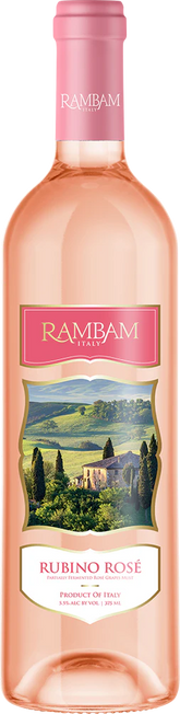 Rambam Moscato Rose 1.5 L