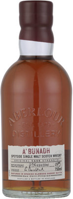 Aberlour A'Bunadh Single Malt Scotch Whisky, Matured In Spanish Oloroso Sherry Butts, 121.8 Proof, 750ml