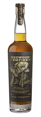 Redwood Empire Rye Whiskey Emerald Giant Cask Strength 115.4 Proof 750ml