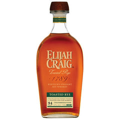 Elijah Craig Straight Rye Whiskey Toasted Rye 94 Proof 750ml
