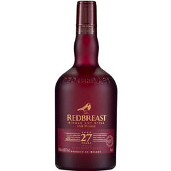 Redbreast 27 Year Old Single Pot Still Irish Whiskey 109.2 Proof 750ml