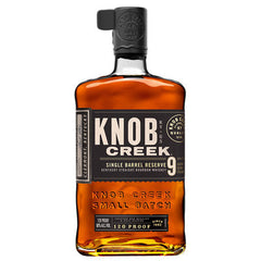 Knob Creek Straight Bourbon Whiskey Single Barrel Reserve 9 Years Old 120 Proof 750ml