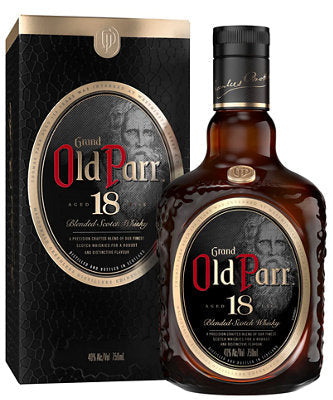 Old Parr Blended Scotch Whisky Deluxe 18 Years Old 80 Proof 750ml