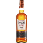Dewar'S 12 Year Old Blended Scotch Whisky Double Aged In First Fill Bourbon Casks 80 Proof 750ml