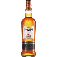Dewar'S 12 Year Old Blended Scotch Whisky Double Aged In First Fill Bourbon Casks 80 Proof 750ml