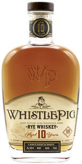 Whistlepig Straight Rye Whiskey 10 Years Old 100 Proof 750ml