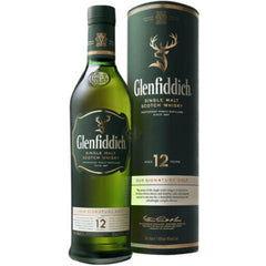 Glenfiddich 12 Year Old Single Malt Scotch Whisky 375Ml