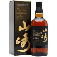 The Yamazaki 18 Year Old Single Malt Whiskey 750Ml