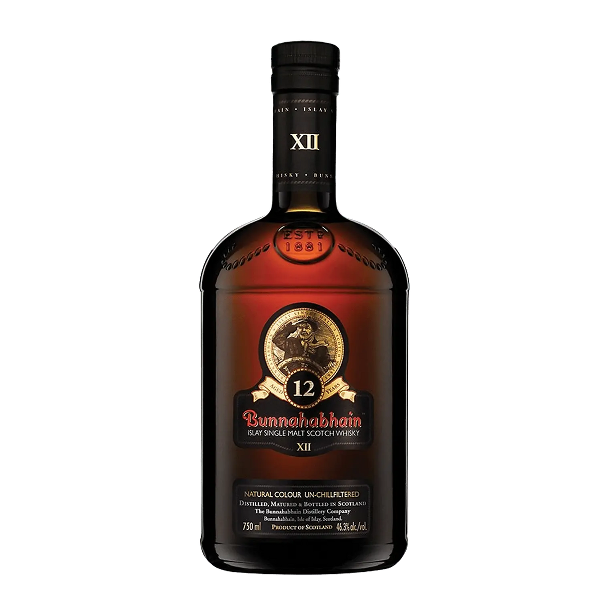 Bunnahabhain Single Malt Scotch 12 Yr 92.6 750ml Bunnahabhain