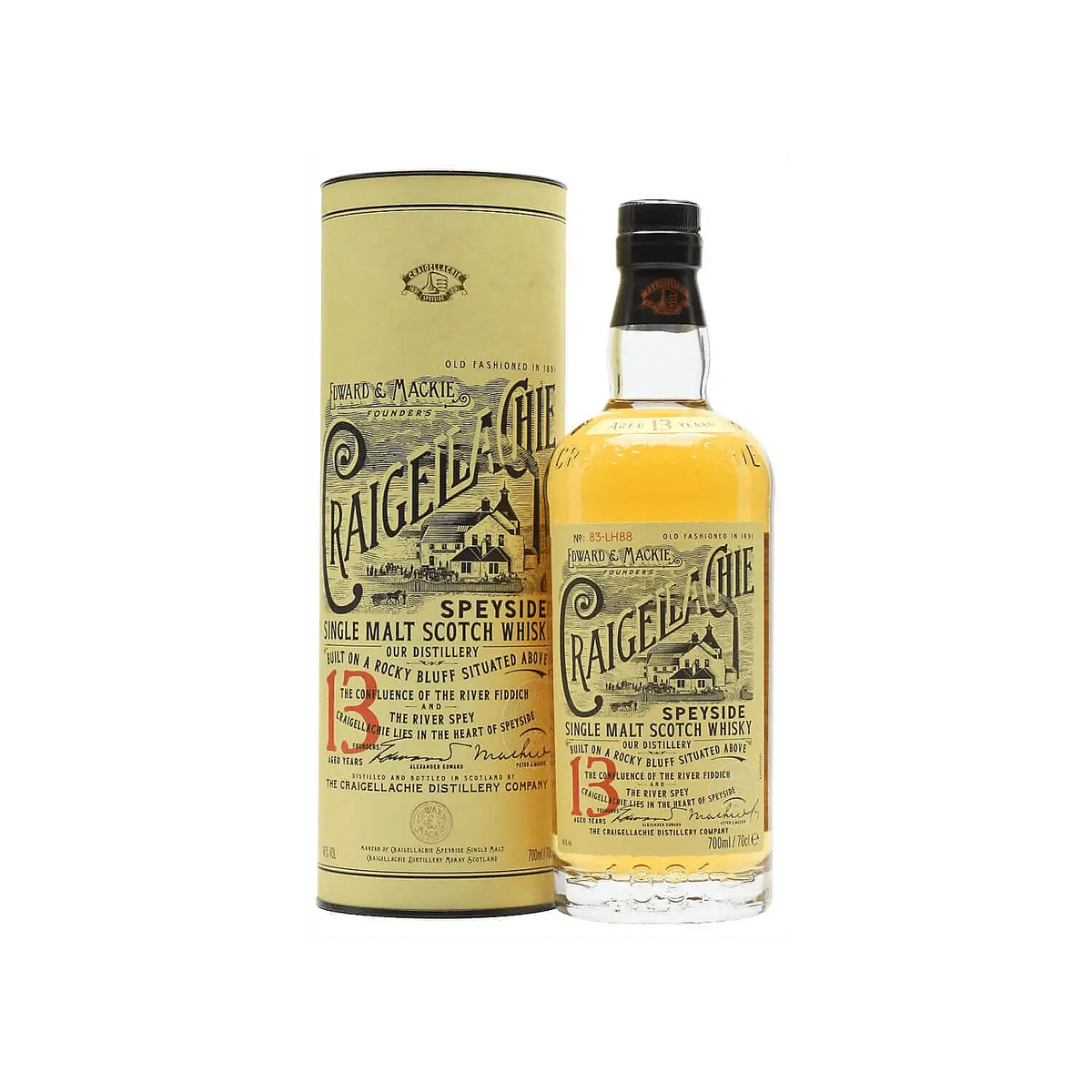 Craigellachie Single Malt Scotch Whiskey Bas-Armagnac Barrels 13 Yr 92 750ml Craigellachie