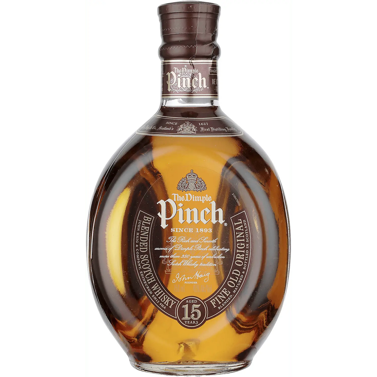 Dimple Pinch Blended Scotch 15 Yr 80 750ml Dimple Pinch