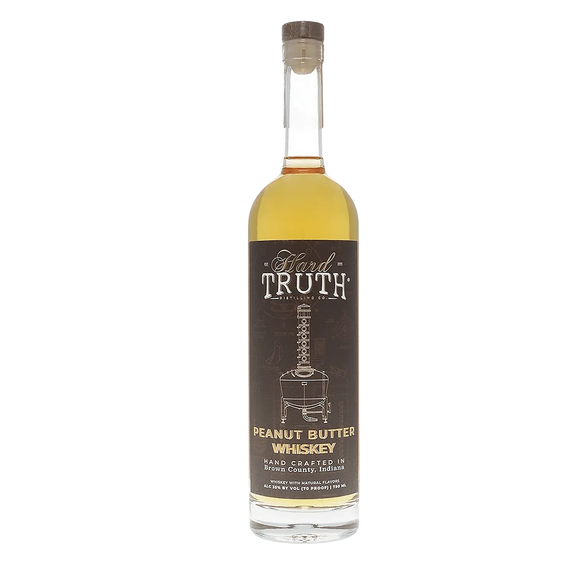 Hard Truth Distilling Co. Peanut Butter Whiskey 70 750ml Hard Truth