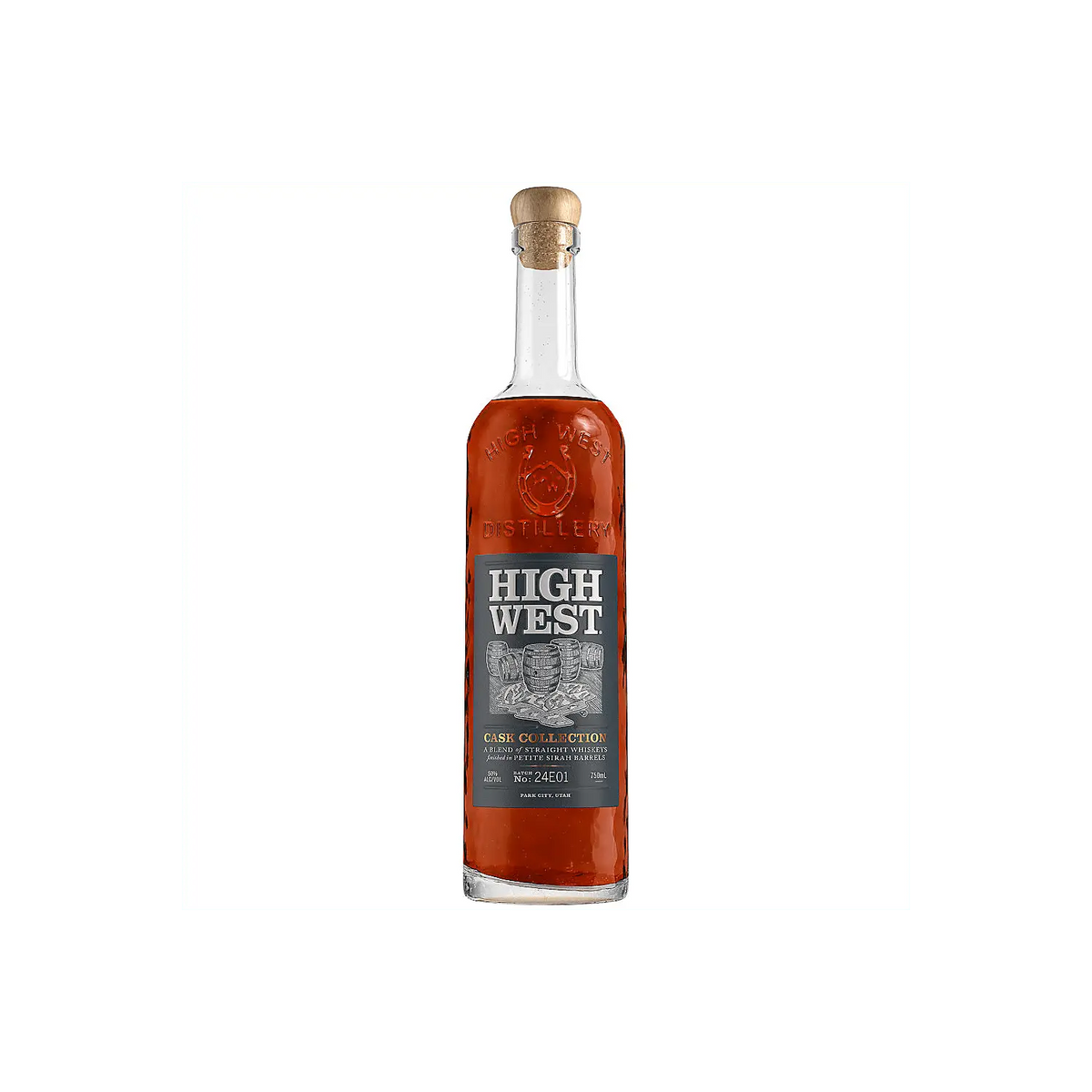 High West Straight Whiskey Cask Collection Petite Sirah Barrels 100 750ml High West
