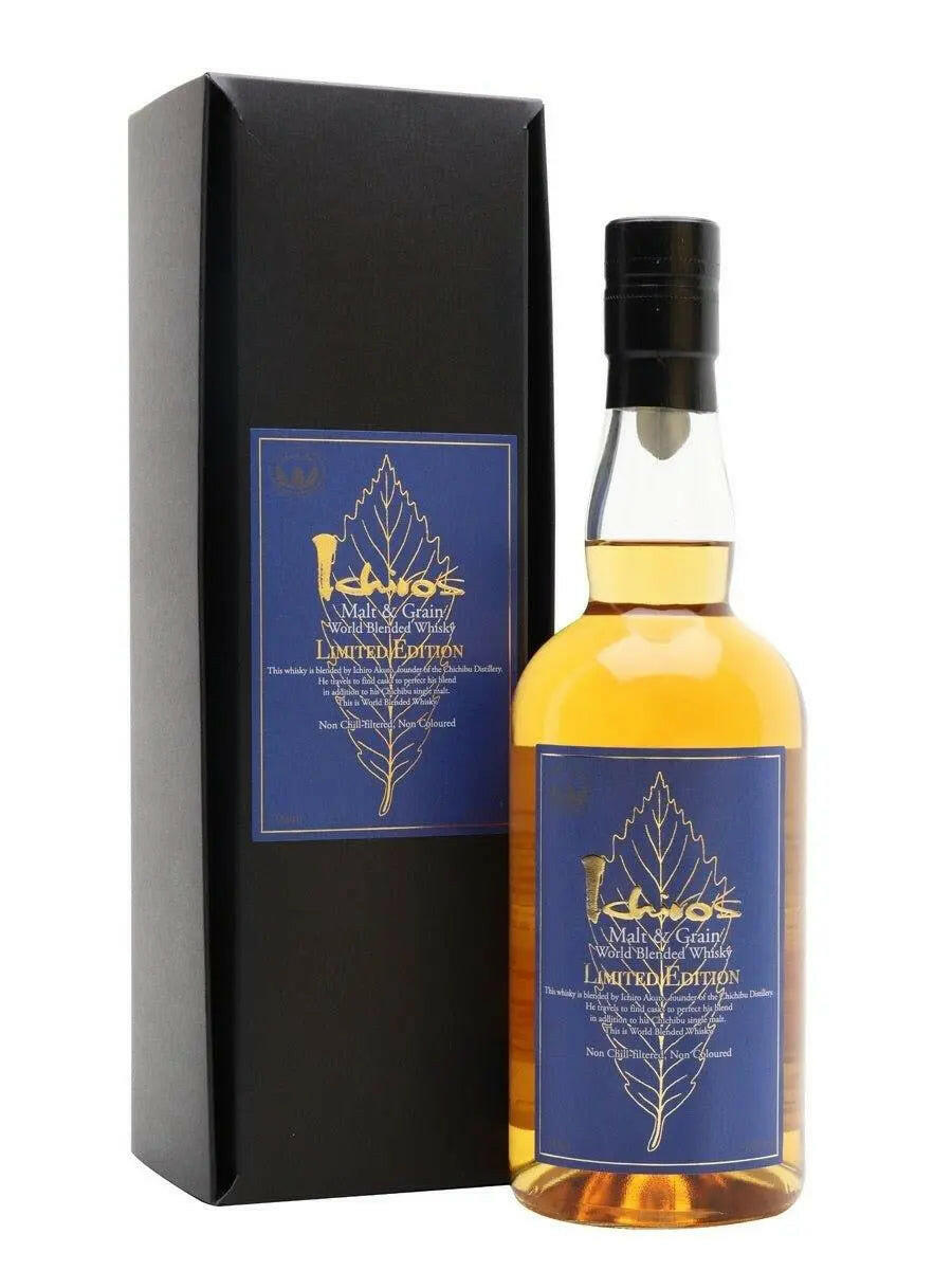 Ichiro's Malt & Grain Limited Edition World Blended Whisky 750ml.