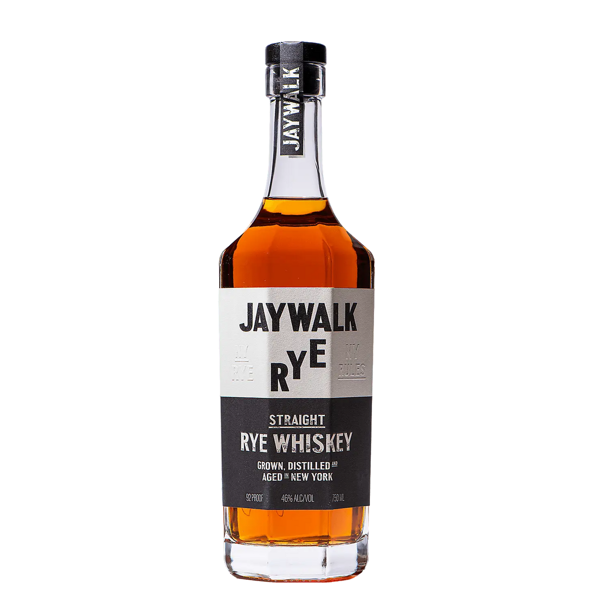 Jaywalk Straight Rye Whiskey 92 750ml Jaywalk