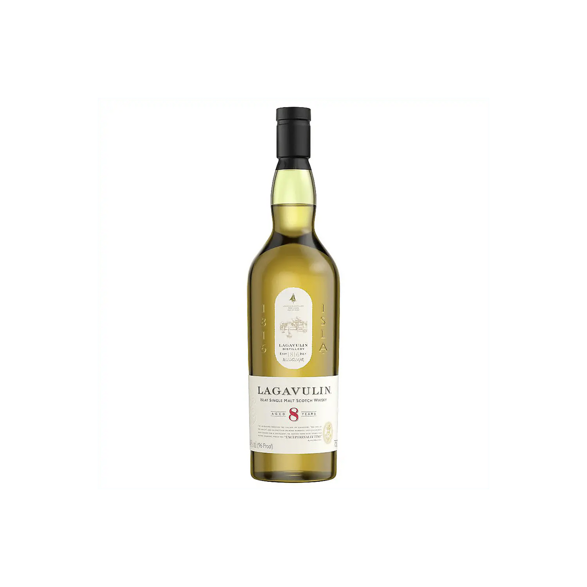 Lagavulin Single Malt Scotch 8 Yr 96 750ml.