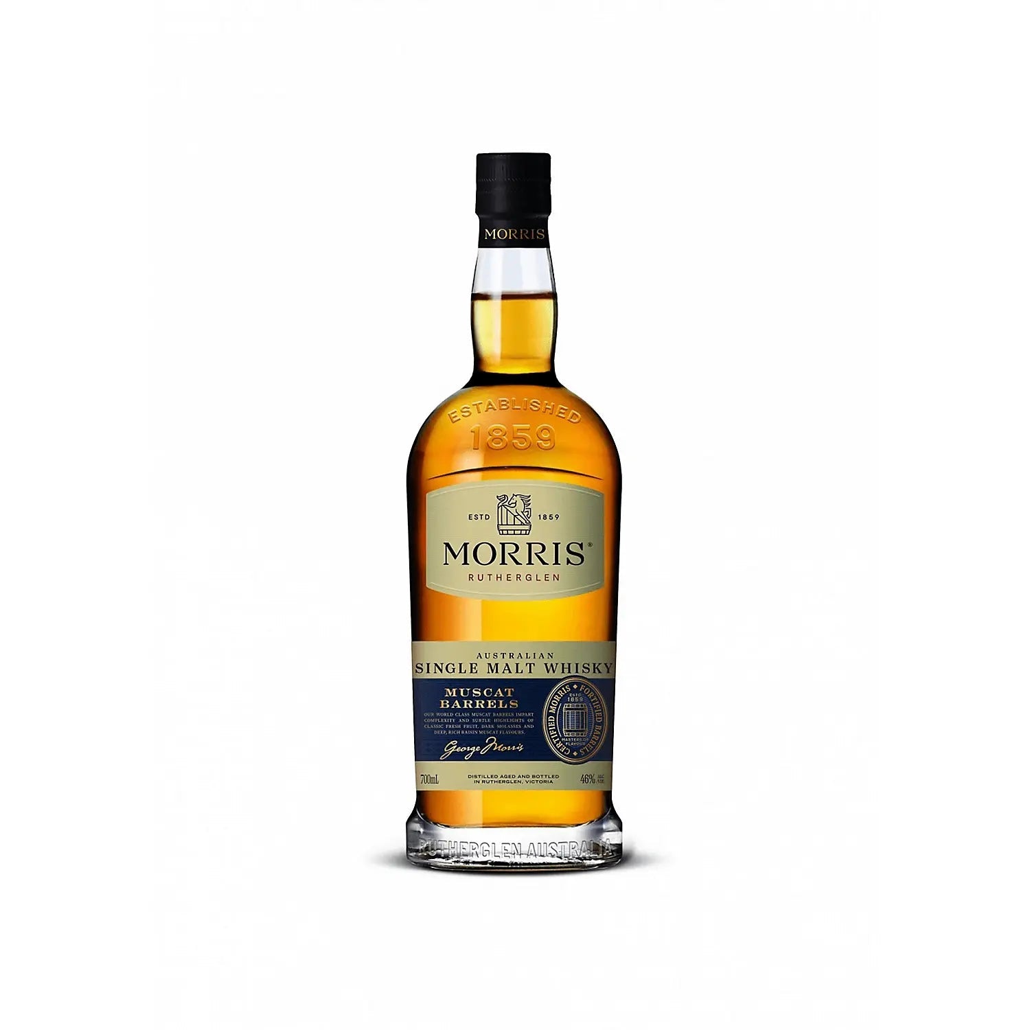 Morris Single Malt Whisky Muscat Barrel 96 700ml Morris